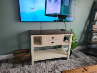 Solid Wood Entertainment Stand 