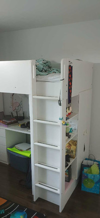 Ikea Småstad kit — bed, wardrobe, desk, shelves