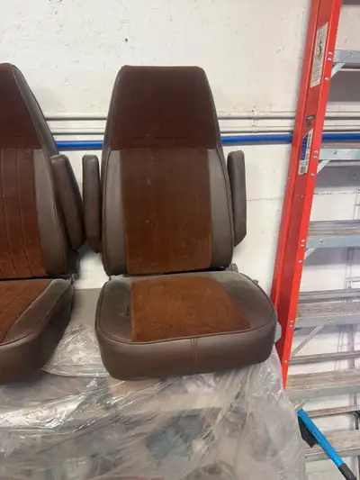 I'm selling a pair of bucket seats that were originally from a 1984 GMC Suburban. These seats are a...