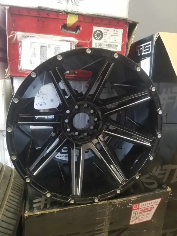 20" 5x139.7 rims for sale : XF-220 GB milled in Tires & Rims in City of Toronto - Image 3
