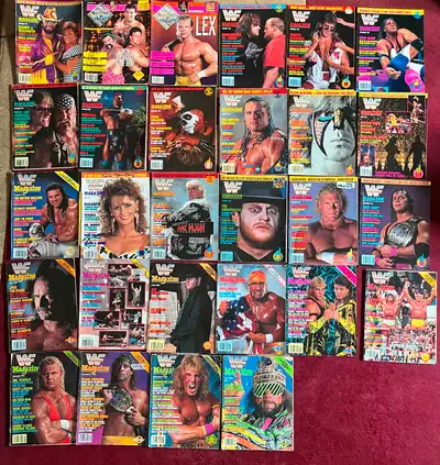 Wrestling magazines - HUGE LOT!!!, View more