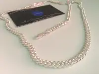 BRAND NEW STERLING SILVER CHAINS/BRACELETS---WHOLESALE SAVINGS
