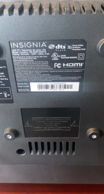 Insignia 22" TV in TVs in Ottawa - Image 3