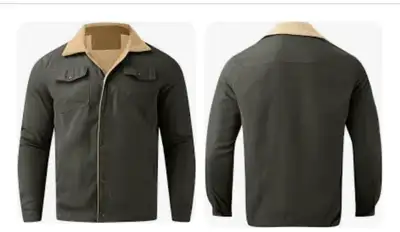  Cotton Cargo Jacket Casual! Size S, View more