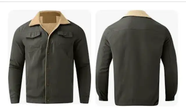  Cotton Cargo Jacket Casual! Size S in Men's in Mississauga / Peel Region - Image 2