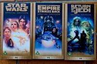 Star Wars Trilogy Special Edition VHS Set