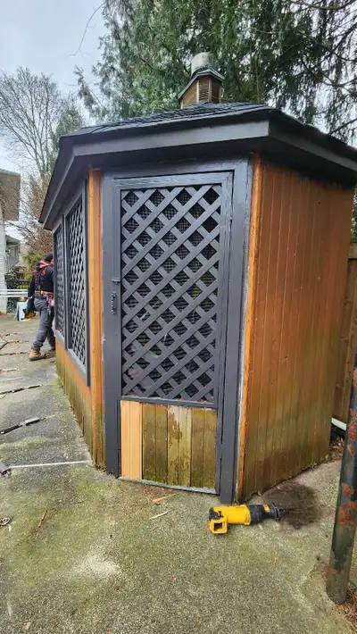 Gutters, downspout, siding, capping, cleaning , View more