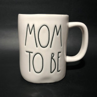 Rae Dunn Magenta "Mom To Be" Mug Mint Unused