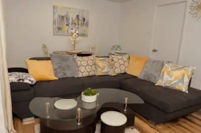 2 bedroom fully furnished Short term apartment: Available Nov. 1