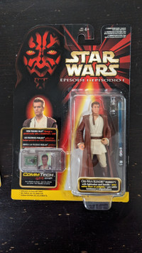 Star Wars Episode 1 Comm Tech Chip Figures - NEW in Sealed Boxes