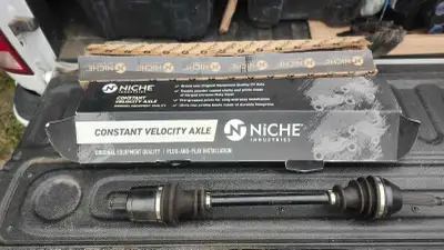 Bought these for my father in-law's Polaris Ranger XP and they were too short. Sold as a pair front...