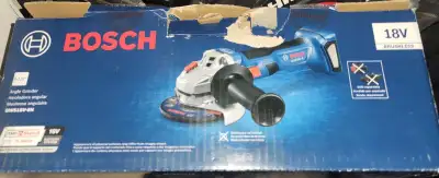 new BOSCH 18v grinder tool only, View more