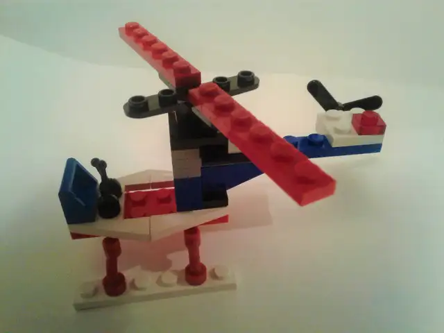LEGO 1630-1 Mini Helicopter/w instruction VTG 199062866660729089122