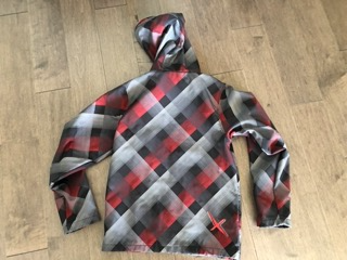 Softshell Jacket Fall Winter Warm Red Grey Boys Kids XL TG 14/16 in Kids & Youth in Calgary - Image 4