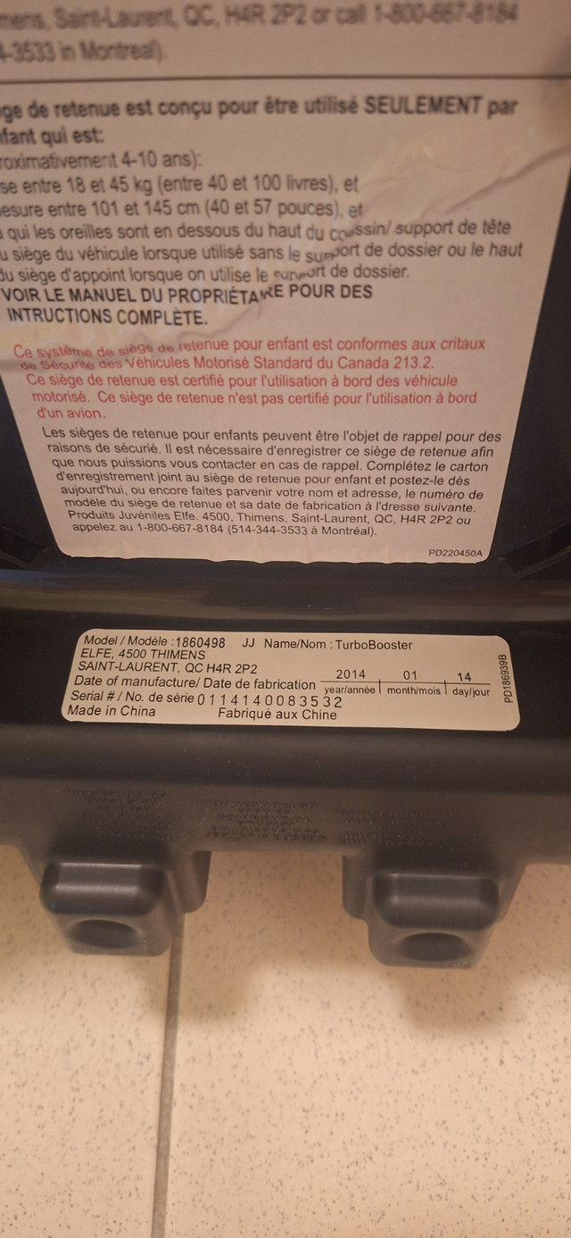 Siège de voiture pour enfant Graco – Prêt à l’emploi! dans Poussettes, porte-bébés et sièges d'auto  à Ville de Montréal - Image 4