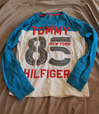 Tommy Hilfiger long sleeve Shirt top M 8-10 New York 