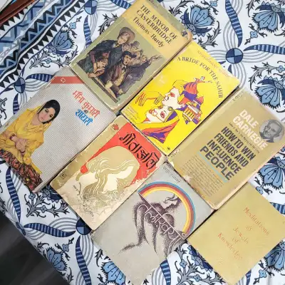 Used Hindi & English books of Fiction., View more