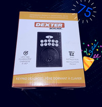 DEXTER KEYLESS LOCK NEW