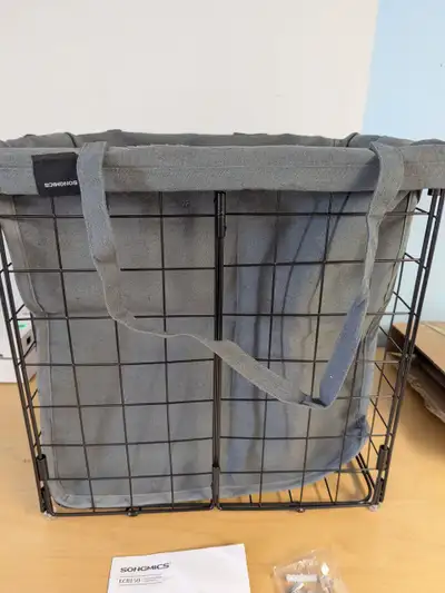 Collapsible Laundry Hamper - SONGMICS LCB150G01 | Like New | Spa, View more