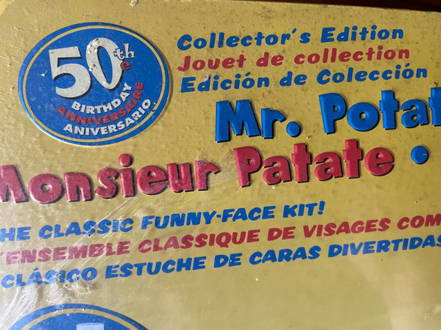 Mr. Potato Head 50th Birthday Collector Edition -New/sealed in Arts & Collectibles in Mississauga / Peel Region - Image 2