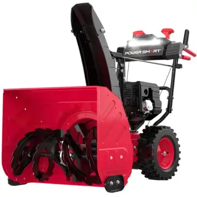 OPEN BOX BRAND NEW PowerSmart 26” Gasoline Two Stage Snow Blower, View more