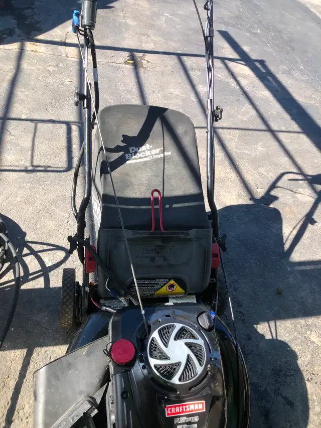 craftsman self drive lawn mower with bag working serviced | Lawnmowers ...