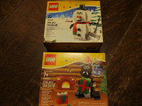 Lego Christmas Sets (40092) & (40093) - NEW IN SEALED BOXES