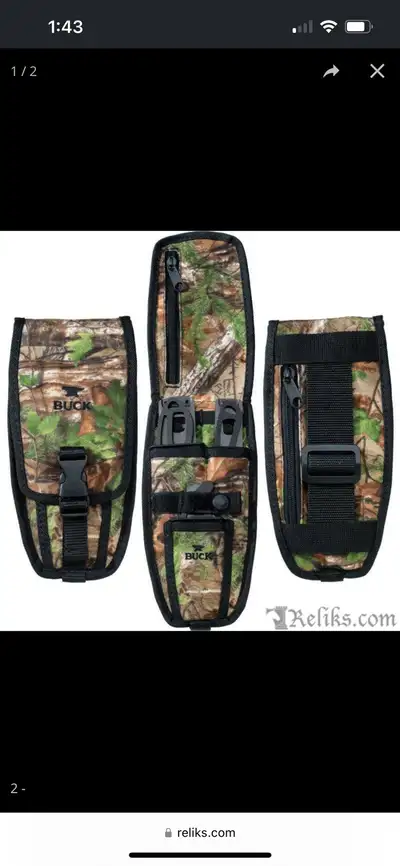 Buck Paklite Field master knife set, View more