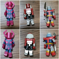 Marvel Minimates- Galactus and 2 heralds Morg and Terrax