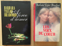 Romans de Barbara Taylor Bradford (les 2 pour $3)