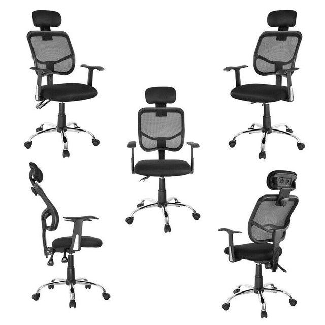 Height Adjustable Ergonomic Mesh Office chair Chairs & Recliners