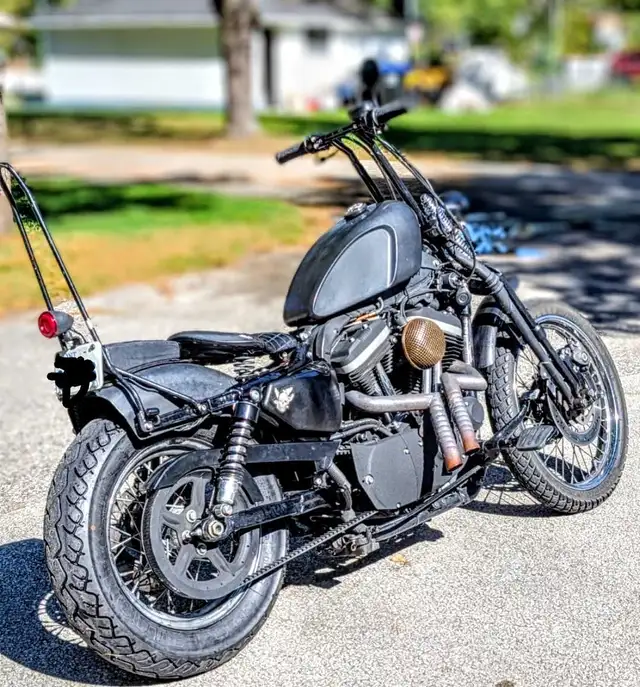 One-of-a-Kind 2012 Harley Iron 883 – Mad Max Custom Beast in Street, Cruisers & Choppers in Barrie - Image 5