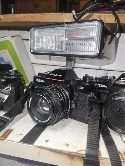 I am selling three Fuji cameras, perfect for film photography enthusiasts. These cameras are used bu...
