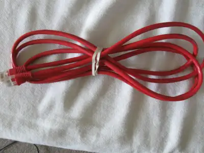 Red Ethernet Patch Cord, View more