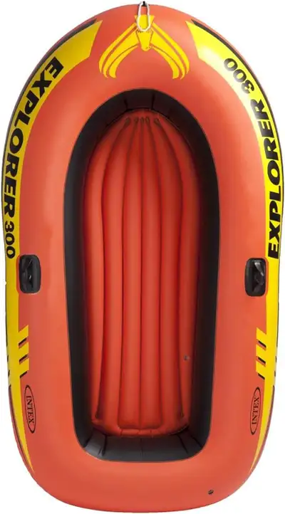 New Intex Explorer 300s, with oars and pump, View more
