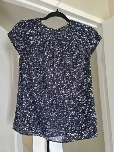 Banana Republic polka dot shirt, View more