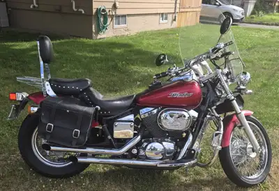 New tires and fork seals last year. nothing needed for safety. motorcycle jack and jacket and cover...