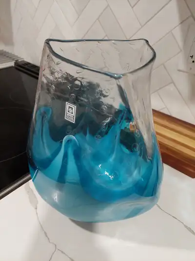 Mdina Glass Vase - handmade maltese glass vase, View more