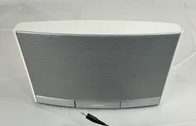 BOSE Sound Dock N123 Portable Digital Music System Speakers in white Includes Battery, Power Adapter...