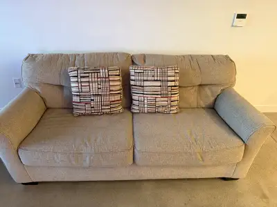 sofa with cushions from Dufresne, View more