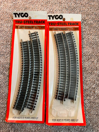 Tyco Tru-Steel Track 15" Radius Track (4) 416 NOS