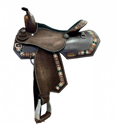 Uniquely Different 15" arena or trail saddle, new in Equestrian & Livestock Accessories in Dawson Creek - Image 2