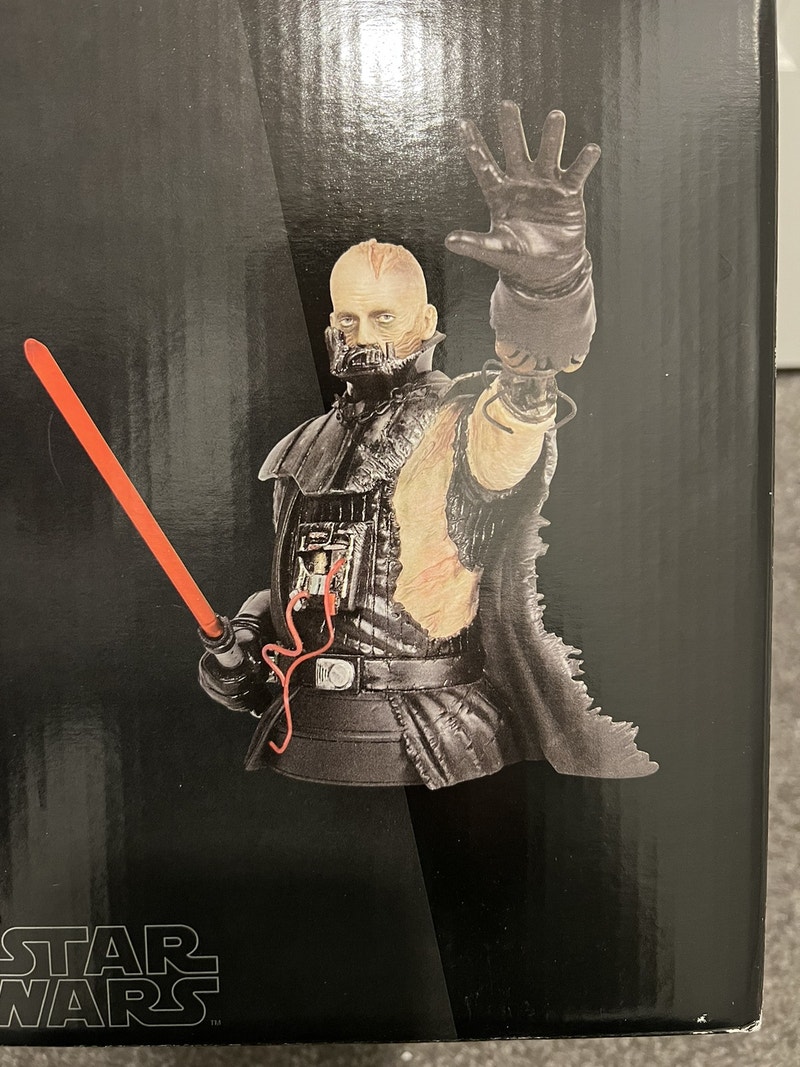 Star Wars Gentle Giant Darth Vader Force Unleashed Bust Statue Arts