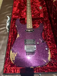 Fender Custom Shop ZF Stratocaster Purple Sparkle Relic
