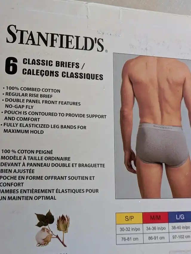 Stanfield's, Men's Briefs..XXL..BNIP..6-pack..$18.00414906742337720322