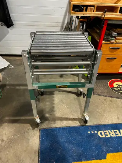 Craftex roller stand, View more