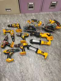 Dewalt 18 volt tools