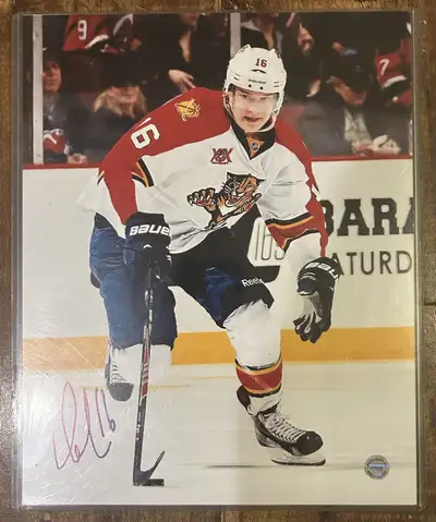 NHL Florida Panthers Autographed Aleksander Barkov Picture, View more
