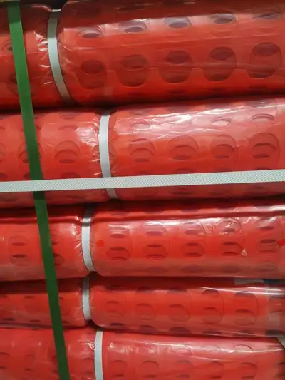 Heavy Duty Snow Fence, Orange Color, size: 4' x 100'
