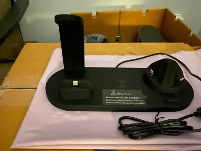 Charging Stand - Multi Function Charging Stand for phone, watch, i-pods, Brand New, $5.00 Pick up in...